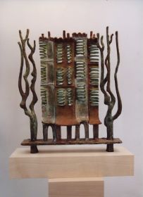 Fassaden 1998, Bronze, 35 cm